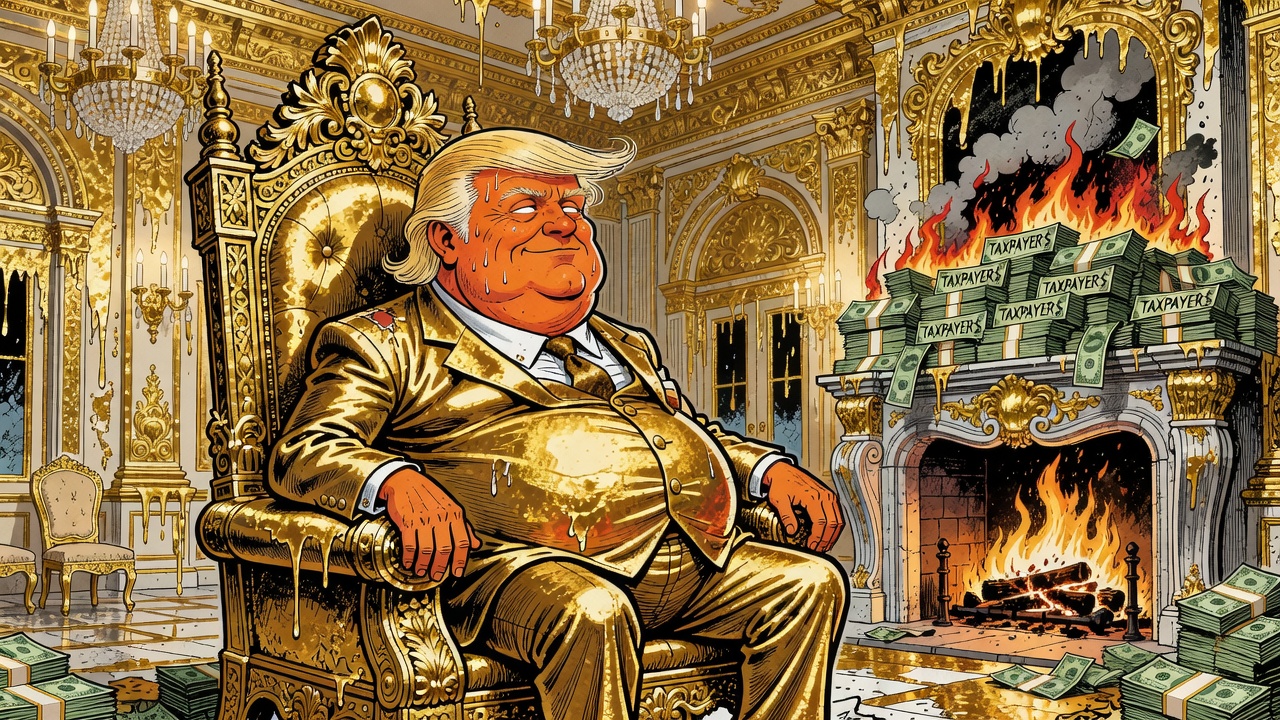 editorial cartoon caricature
