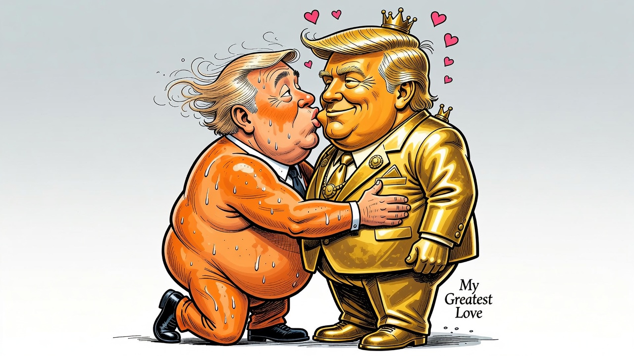 editorial cartoon caricature
