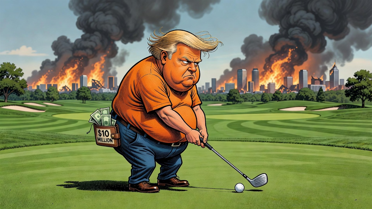 editorial cartoon caricature