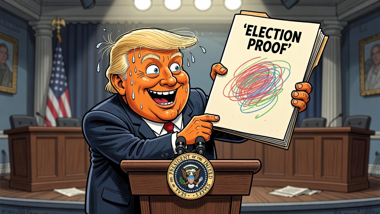 editorial cartoon caricature