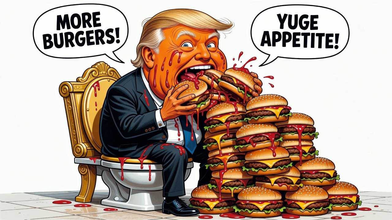 editorial cartoon caricature