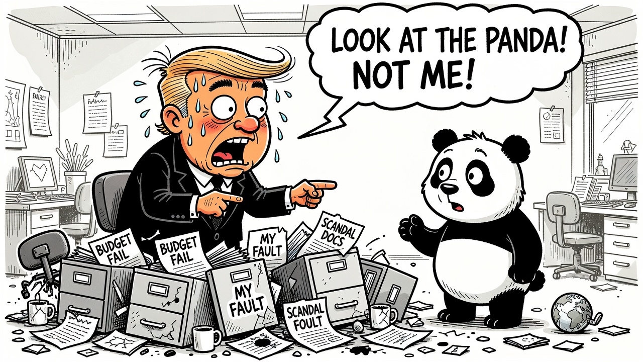 editorial cartoon caricature