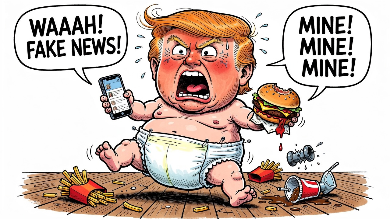 editorial cartoon caricature
