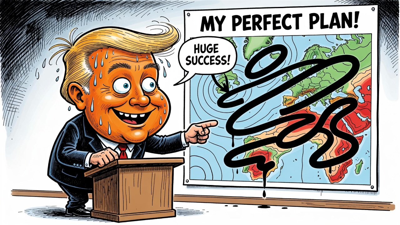 editorial cartoon caricature