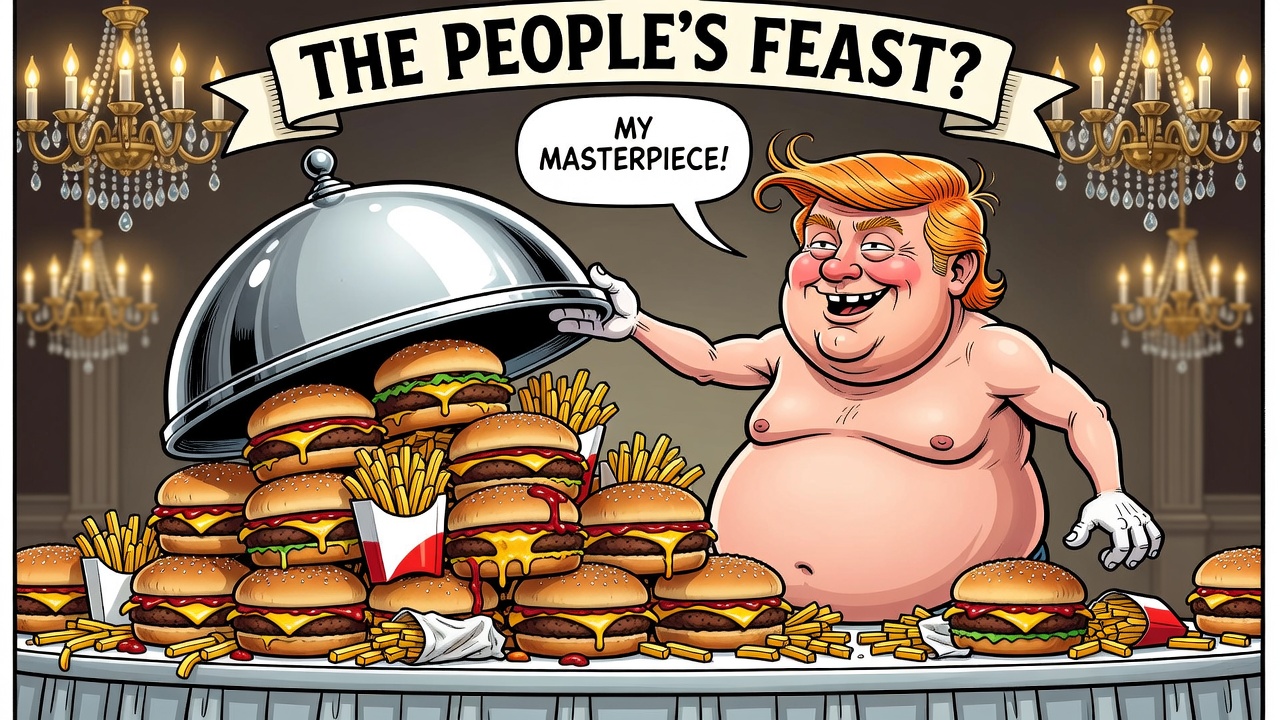 editorial cartoon caricature