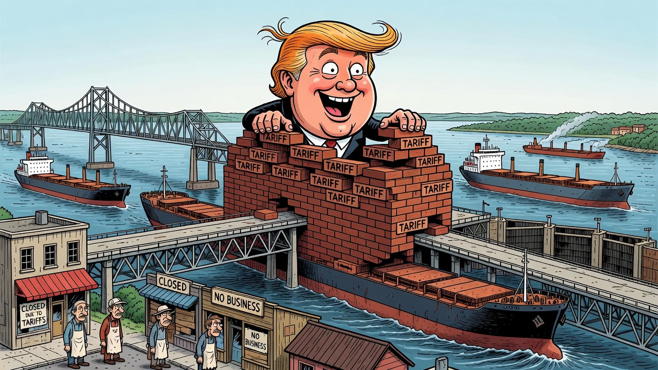 editorial cartoon caricature