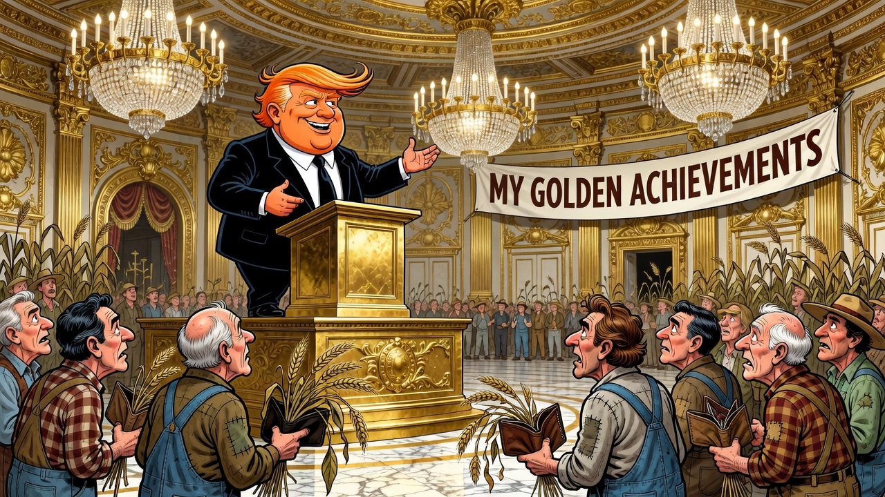 editorial cartoon caricature