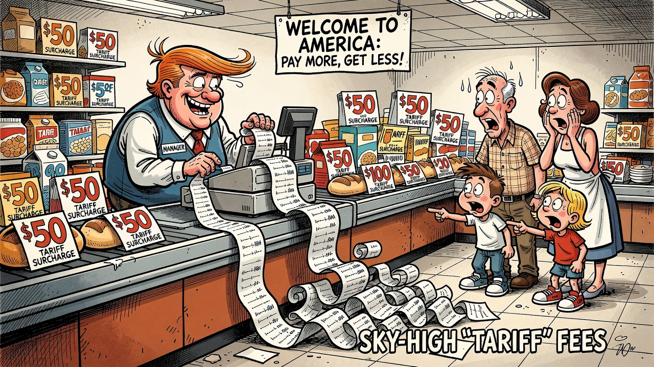 editorial cartoon caricature